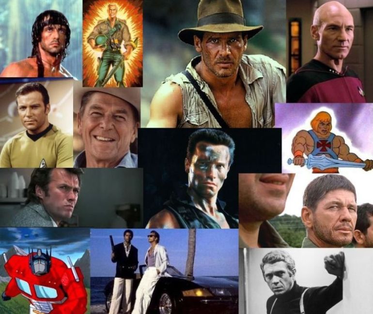 Men In Pop Culture 80s